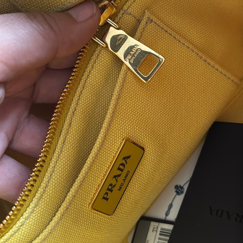 Prada Canapa Girasole 🌻 Small 2 way bag - Picture 12 of 17